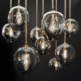 Branching bubble lamp
